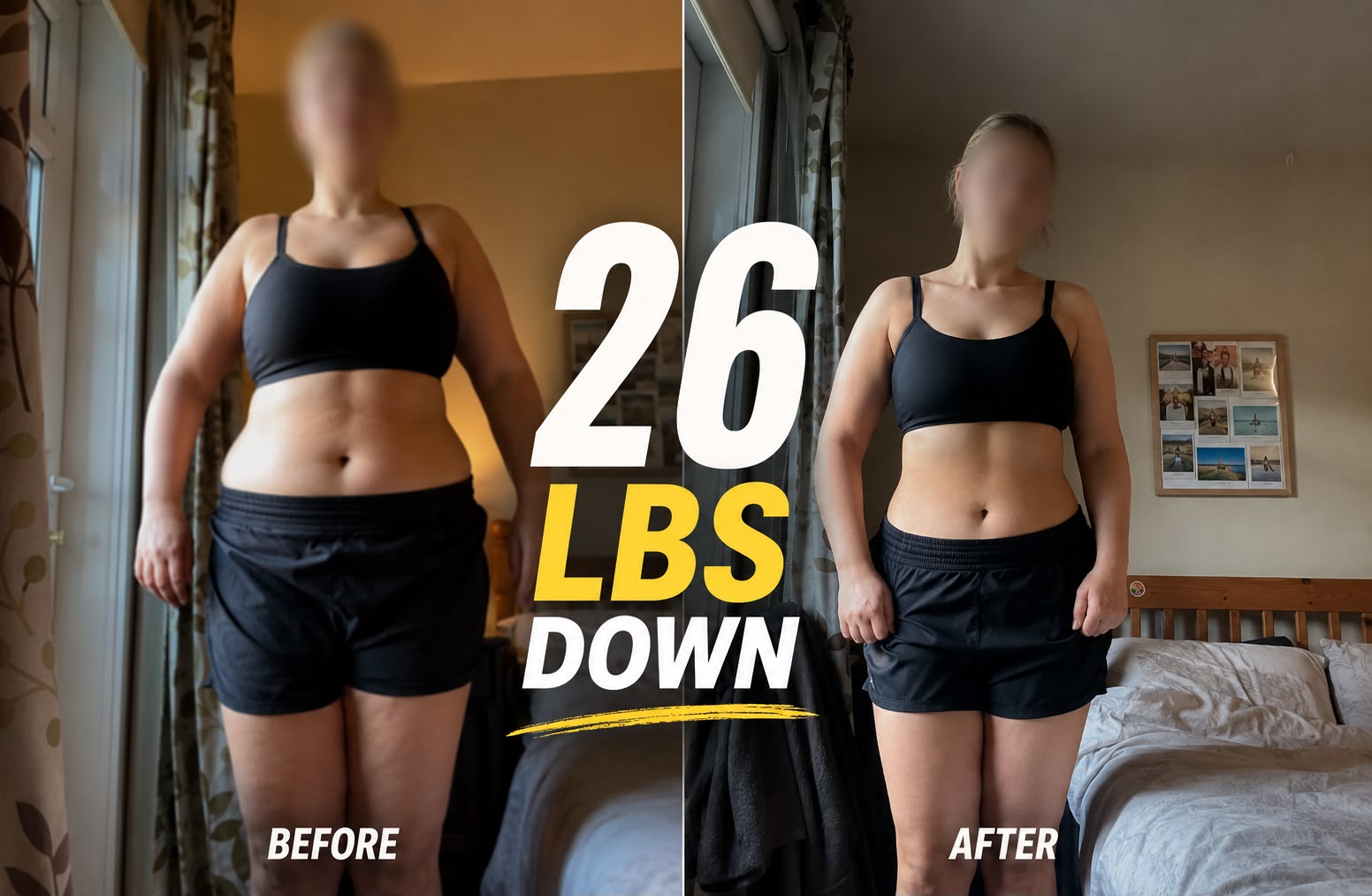 Solicitor transformation, 26 lbs down