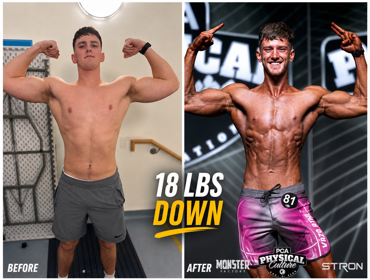 Busy professional transformation, 18 lbs down